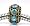 Birthstone Spacer Bead Charm (Gold on Aquamarine)