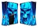 Bundle Monster Vinyl Skin Sticker For Xbox 360 S Slim Game Console - Cover Protector Art Decal - Blu