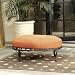 Corsica Ottoman with Self Piped Cushion