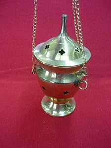 Amazon.com - Jerusalem Incense Burner 4.7" Catholic Church Censer