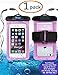Waterproof Case, Waterproof Dry Bag with Armband Nancy Shop For iPhone 7 Plus, iPhone 6s Plus,6s,6,SE,Galaxy S7,S7 Edge, BLU Advance 5.0, IPx6 Certified to 6.6 Feet, Pink