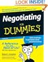 Negotiating For Dummies