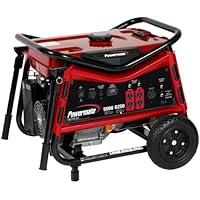 Powermate PM0105007 Vx Power Series 6,250 Watt 389cc Gas Powered Portable Generator