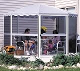 Casita White 11'1 Round Screenhouse