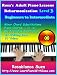 Books : Rosa's Adult Piano Course With VIDEOS: Piano Reharmonization Method ONE Level 3: Late Beginners to Intermediate: Minor Chord Substitutions & 5 Fun Piano ... Walking Bass. (The Best Seller Piano Course)