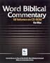 Word Biblical Commentary CD-ROM Mac Edition