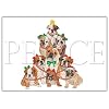 Pipsqueak Productions C552 Bull Dog Holiday Boxed Cards