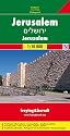 Freytag Berndt Stadtpläne, Jerusalem 1:10.000: Touristische Informationen. Innenstadtplan. Straßenverzeichnis