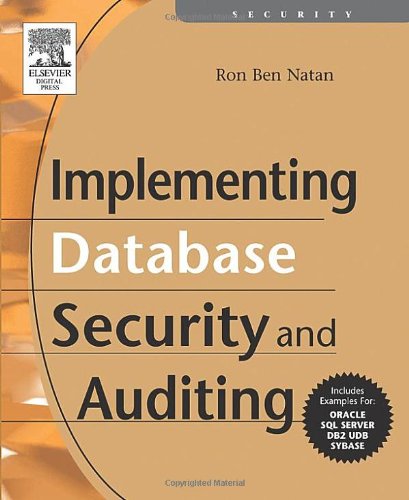 Implementing Database Security and Auditing 1555583342 pdf