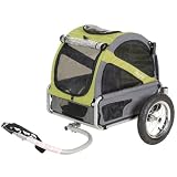  DoggyRide Mini Trailer - Green/Gray