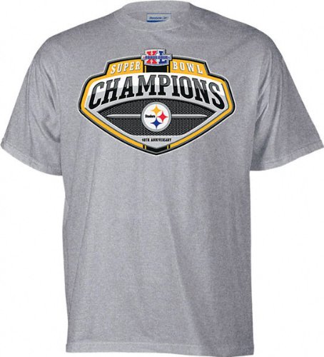 Buy Pittsburgh Steelers Super Bowl XL Champions Official Parade Celebration T-Shirt