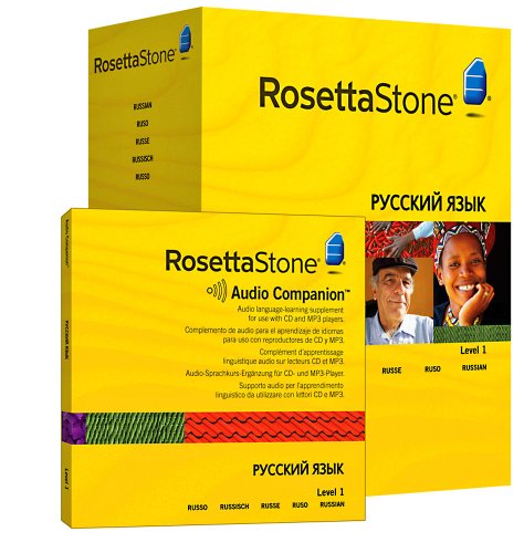  : Rosetta Stone Version 3: Russian Level 1 with Audio Companion (Mac/PC CD)