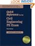 Quick Reference for the Civil Engineering PE Exam