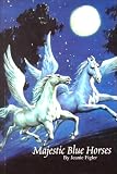 Majestic Blue Horses