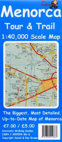 City Travel Guides Discounted  Search : Menorca Tour and Trail Map (Tour & Trail Maps)