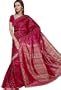 Bollywood Sari Kleid Bordeaux CA101