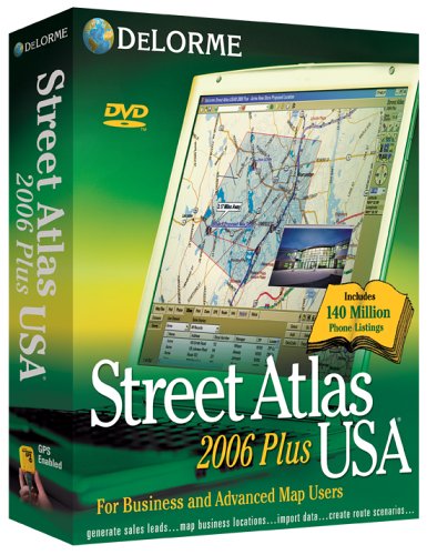 DeLorme Street Atlas USA 2006 Plus (DVD)