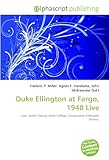 Duke Ellington at Fargo, 1940 Live-