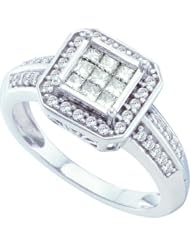 0.52CTW DIAMOND INVISIBLE RING