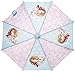 Disney Girls' Little Fantasia Frozen Elsa Umbrella Raincoat Set, Multi, Small/Medium
