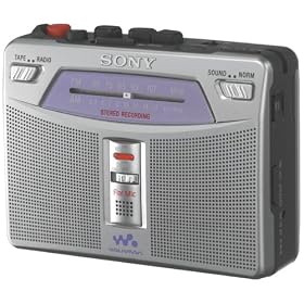Sony WM-GX221 Walkman Stereo Cassette Player/Recorder with Built-in Microphone