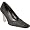 Black Foil Tip Reptile Print