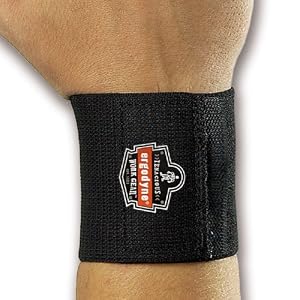 Ergodyne 400 Universal Wrist Wrap, Black by 