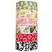 Wrapables Japanese Washi Masking Tape Collection, Premium Value Pack (Set of 6) VPK9