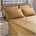 Bedeck Luxurious Percale Coffee Double Flat Sheet