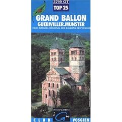Carte de randonn�e : Grand Ballon Guebwiller