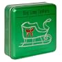 Byrd Cookie Company, Key Lime Coolers, 6-Ounce Christmas Sleigh Tins (Pack of 3)