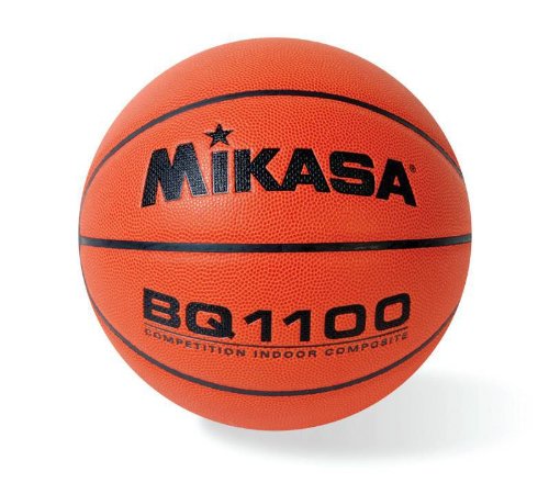 Mikasa Basketball Competition Indoor Game Ball - Official Size 7 - 29 1/2 inches