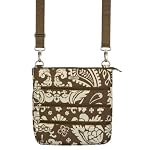 Baggallini Big Zipper Bagg Solid Nylon Crinkle