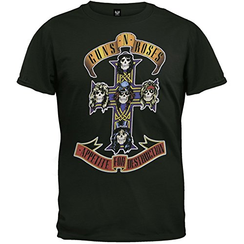 Bravado Merchandising Guns N' Roses Cross T-Shirt Black