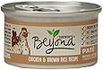 Purina Beyond Natural Canned Cat Food, Chicken and Brown Rice Recipe, 3-Ounce Can, Pack of 12