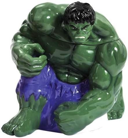 Westland Giftware Ceramic Cookie Jar, The Incredible Hulk, Multicolor by Westberry Wellness Programs