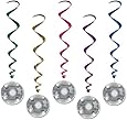 Disco Ball Whirls   (5/Pkg)