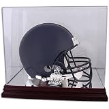Mounted Memories Central Florida Golden Knights Mahogany Logo Helmet Display Case