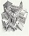Ascending and Descending M. C. Escher Fantasy Poster Print 21.5x25.5