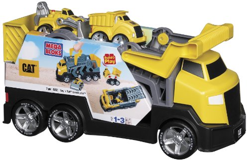 Imagen 3 de Megabloks - 00652U - Constructor CAT Tiny 'n Tuff - CAT camiones Patio