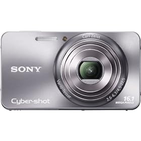 Sony - DSC-W570S - Appareil photo num�rique - 16,1 Mpix - Argent