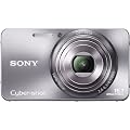 Sony DSC-W570S Digitalkamera (16 Megapixel, 5-fach opt. Zoom, 6,9 cm (2,7 Zoll) Display, bildstabilisiert) silber
