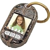 Leather 1.5" Digital Photo Keychain