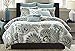 INK+IVY Mira 200TC Comforter Set, King, Blue, King/Cal King(104