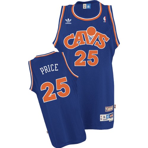 Mark Price Jersey: adidas Blue Throwback Swingman #25 Cleveland Cavaliers Jersey