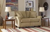 Big Sale SoFab Shag Loveseat in Prairie