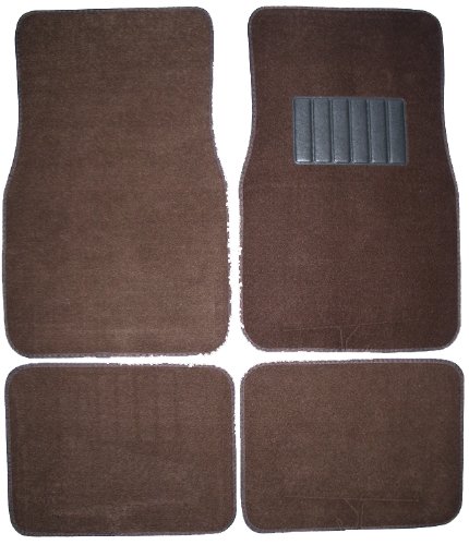 Click here for Front & Rear Carpet Car Truck SUV Floor Mats - Bro... prices
