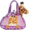 Aurora World Fancy Pals Peek-A-Boo Giraffe Pet Carrier