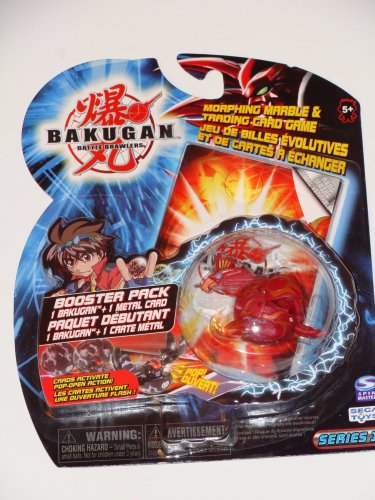 Childrens Toyshop  Toys : Bakugan Battle Brawlers Booster Pack - Red Pryus Skyress