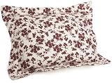 Pinzon 160-Gram Printed Flannel Standard Sham, Orchid Floral